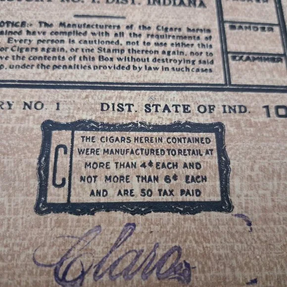 Mathias Humidor Pack Cigar Box - Picture 9 of 10